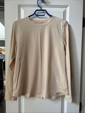 Lululemon soft yellow long sleeve